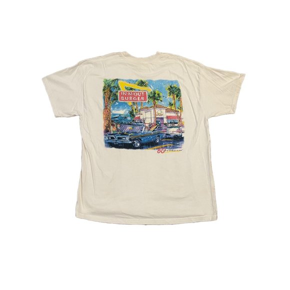 Vintage Rare In n Out Shirt Quality you can taste Fast food - Picture 1 of 4